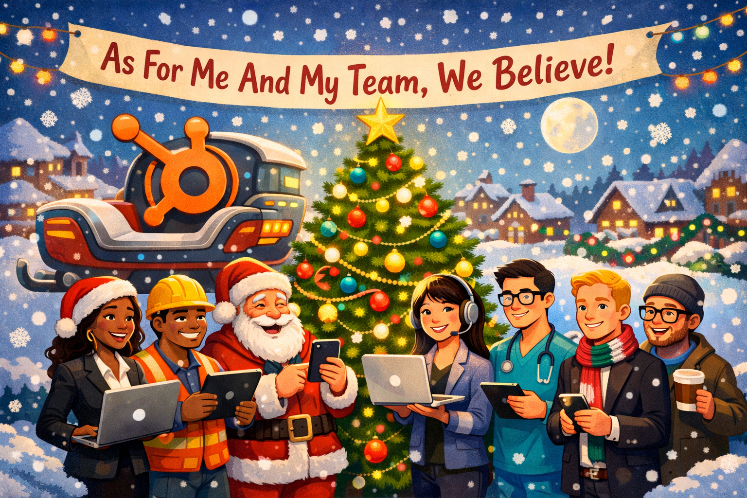 As For Me And My Team, We Believe